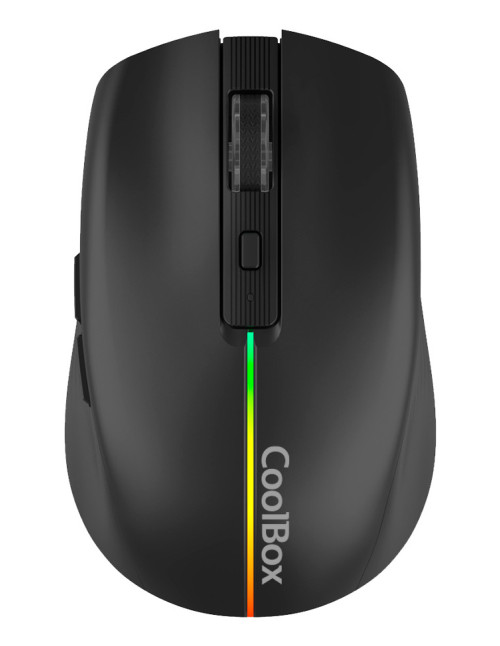 Mouse raton coolbox gaming w01 negro