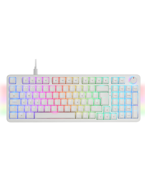 Teclado mars gaming mkprowyes silentswitch rgb