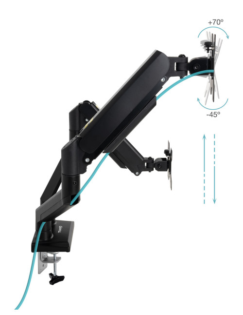 Soporte mesa tooq hasta 34 pulgadas vesa