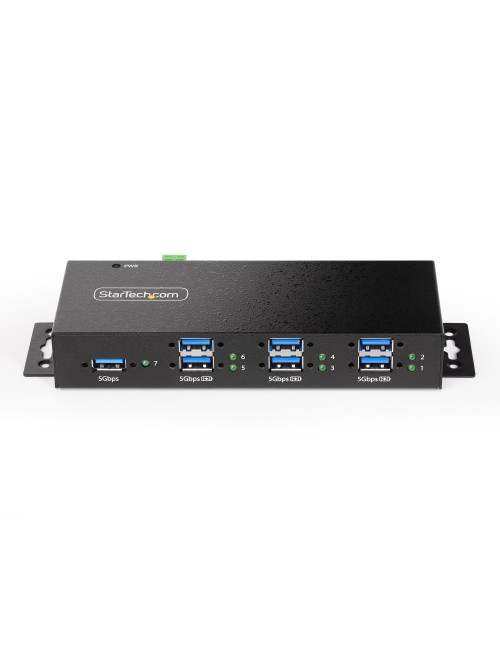 Hub usb startech 5g7aindrm - usb - a - hub 7 puertos