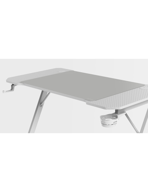 Mesa mars gaming ergo 120x60cm white