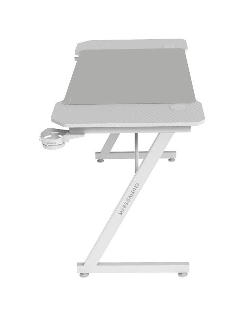 Mesa mars gaming ergo 120x60cm white
