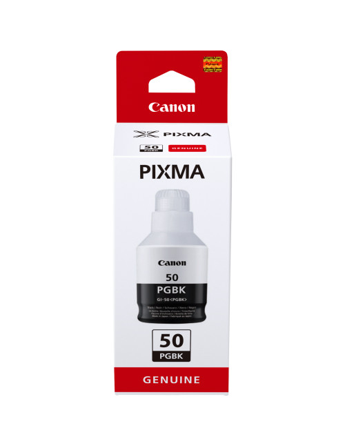 Botella tinta canon gi - 50pgbk negro 135ml