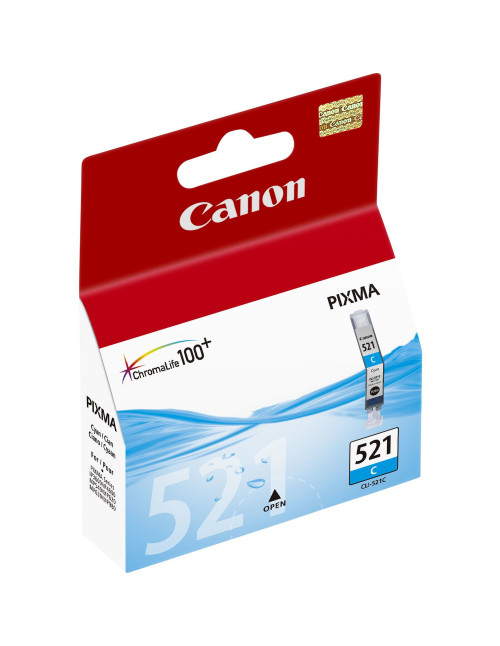 Cartucho tinta canon cli 521c cian