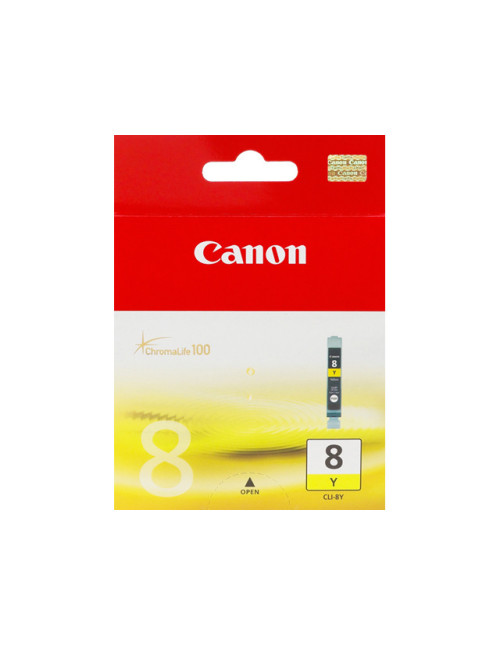 Cartucho tinta canon cli8 amarillo 8ml