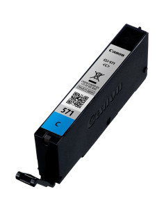 Cartucho tinta canon cli - 571c cian mg5751