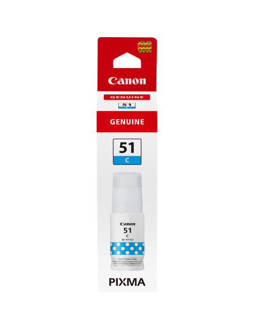 Cartucho tinta canon cian gi - 51c 70ml