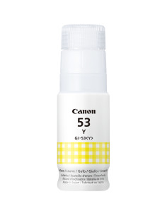 Botella tinta canon gi - 53y amarilla
