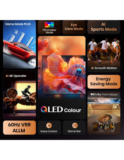 Tv hisense 43 pulgadas qled 4k uhd