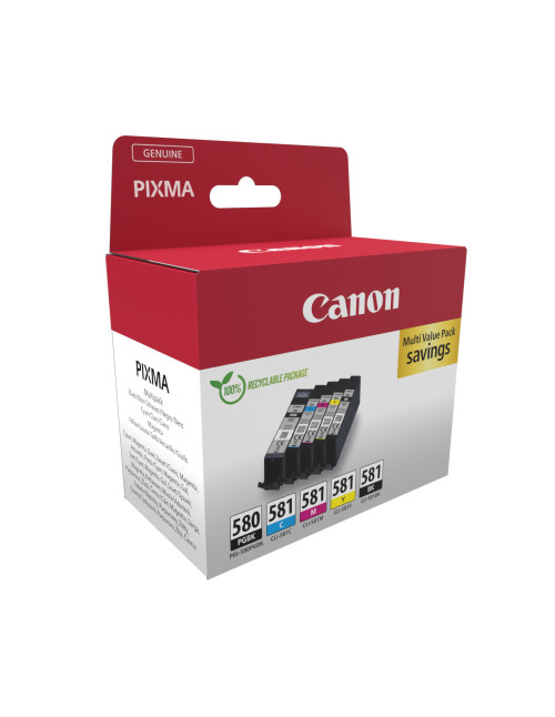 Multipack canon pgi - 580 pgbk + cli - 581