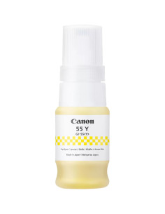 Botella tinta canon gi - 55 ink amarillo