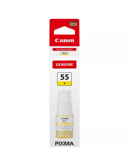Botella tinta canon gi - 55 ink amarillo