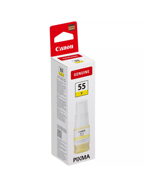 Botella tinta canon gi - 55 ink amarillo