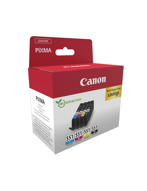 Multipack canon cli - 551 c m y