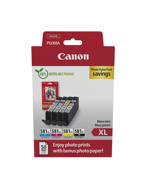 Multipack canon cli - 581xl bk c m