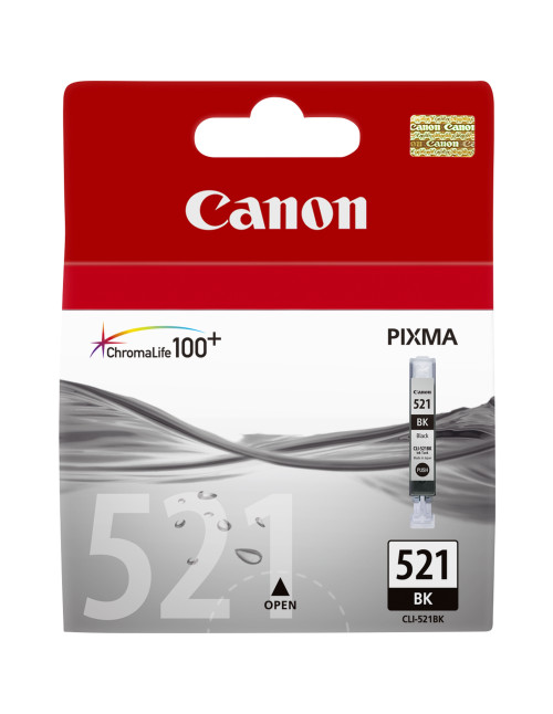 Cartucho tinta canon cli 521bk negro