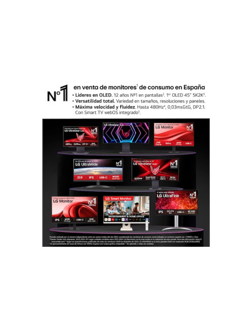 Monitor smart lg 27u731sa - w 27 pulgadas 4k