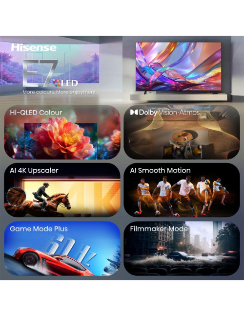 Tv hisense 65 pulgadas qled 4k uhd