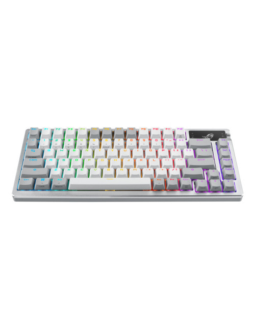 Teclado gaming asus azoth rgb blanco