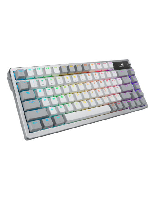 Teclado gaming asus azoth rgb blanco