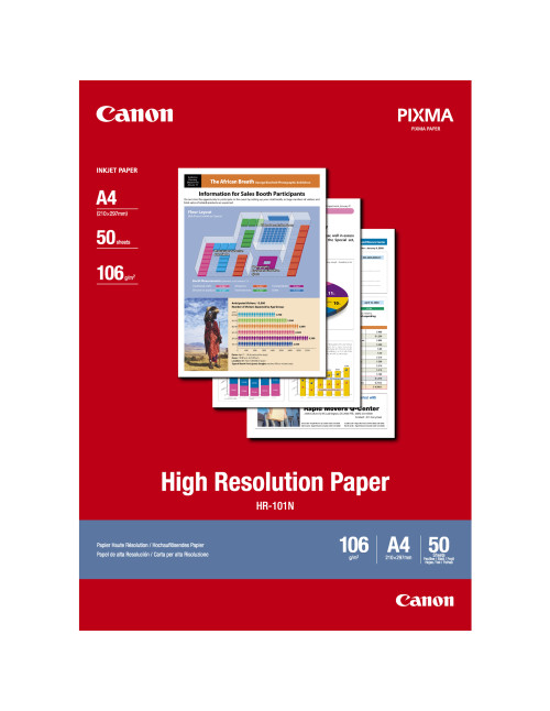 Papel canon 1033a002 hr - 101 a4 50
