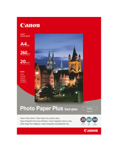 Papel canon plus sg - 201 - a4 satinado 20hojas