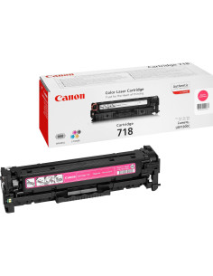 Toner canon 718m magenta 2.900 páginas
