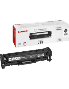 Toner canon 718bk 3.400 paginas lbp - 7200cdn