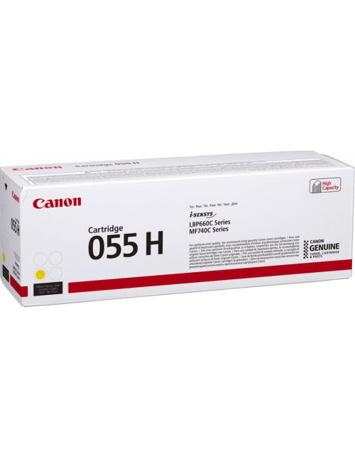 Toner canon 055h amarillo 3017c002