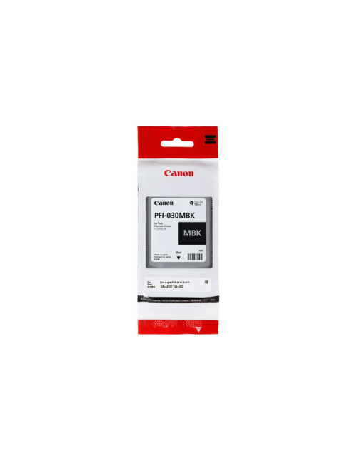 Cartucho canon pfi - 030 negro mate ta - 20ta - 20