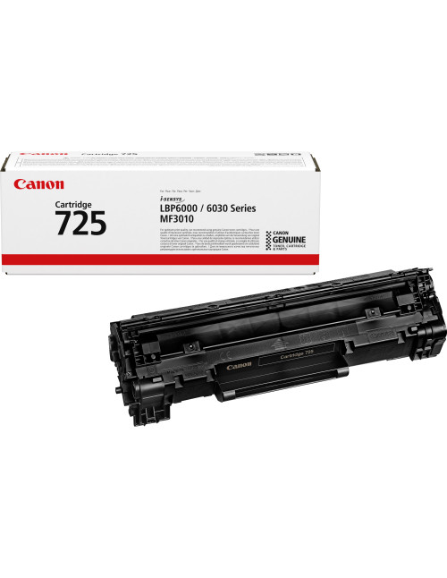 Toner canon 725 negro 1600 páginas