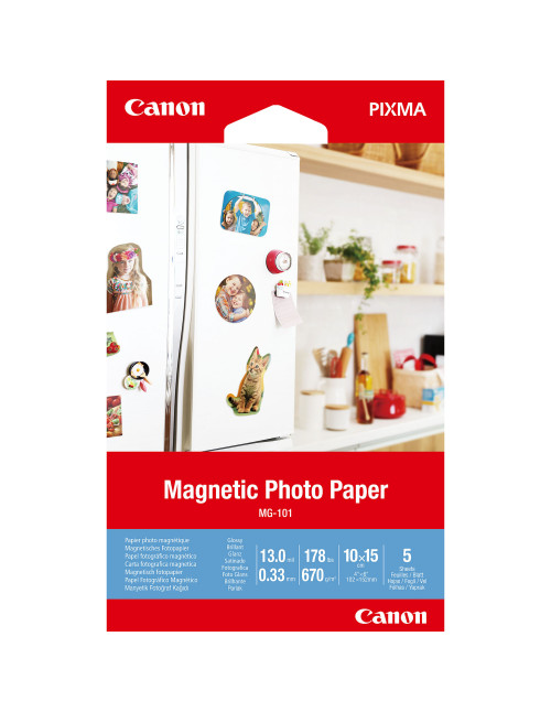 Papel canon foto magnetico mg - 101 3634c002
