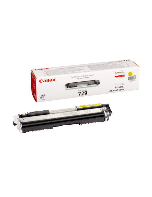 Toner canon 729 amarillo 1000 paginas