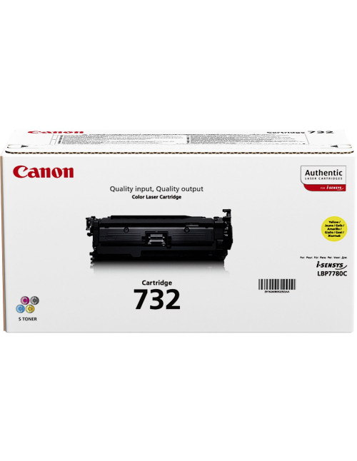 Toner canon 732 amarillo 6262b002 lbp7780cx