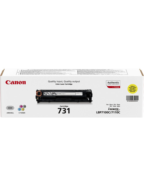 Toner canon 731 amarillo 6269b002 lbp