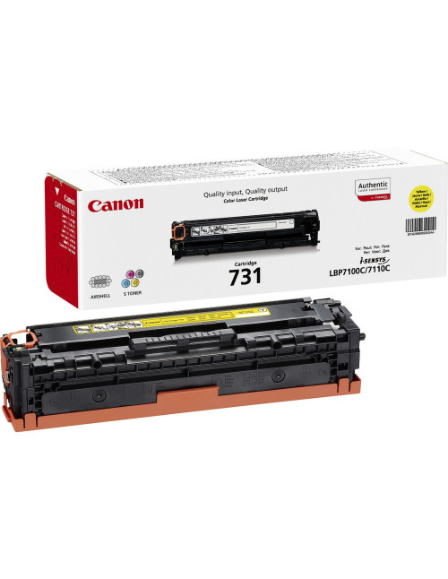 Toner canon 731 amarillo 6269b002 lbp