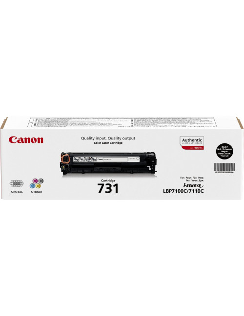 Toner canon 731 negro 6272b002 lbp