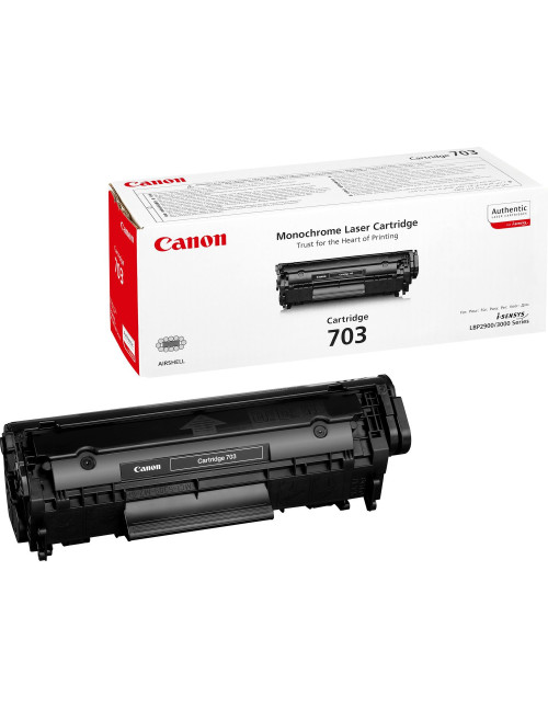 Toner canon 703 negro 2000 páginas