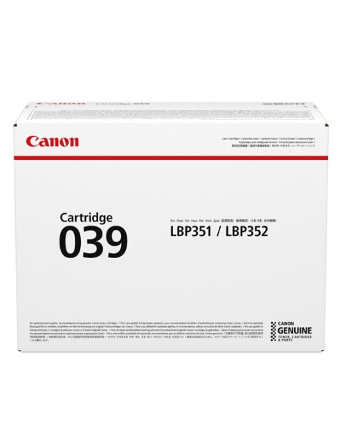 Toner canon crg 039 negro 0287c001