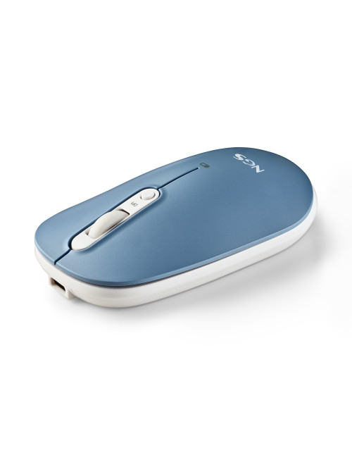Raton inalambrico recargable ngs shell rb