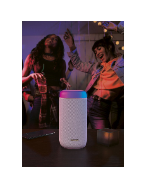 Altavoz hama shine 2.0 blanco