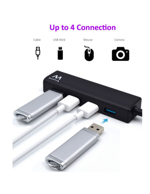 Hub usb ewent 4 puertos usb