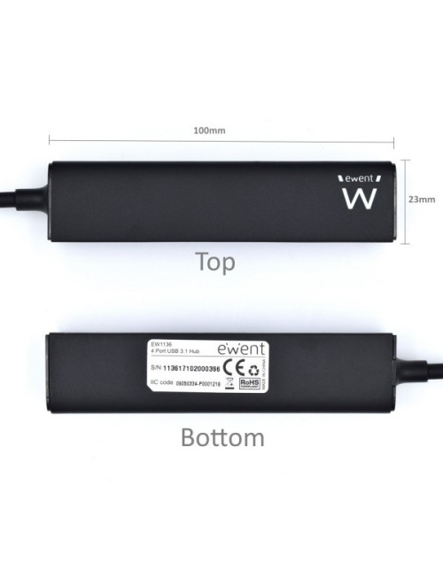 Hub usb ewent 4 puertos usb