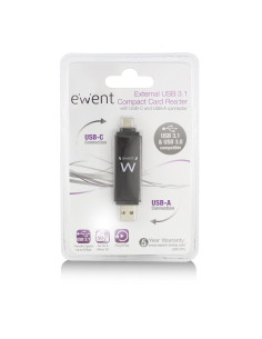 Lector tarjetas compacto ewent usb 3.1
