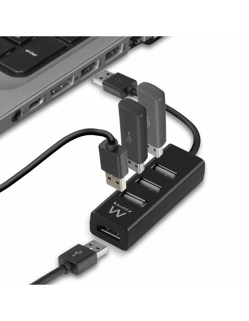 Hub usb ewent 4 puertos usb