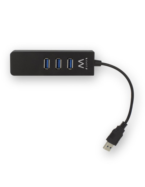 Hub usb ewent 3 puertos +