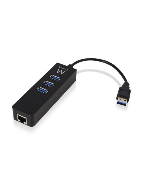 Hub usb ewent 3 puertos +