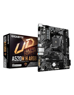 Placa base gigabyte a520m h argb