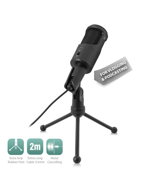Microfono multimedia ewent ew3552 con cancelacion