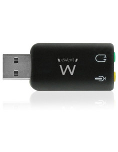 Adaptador audio ewent sonido virtual 3d